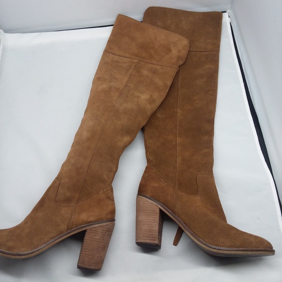 Steve Madden Palisade Over The Knee Suede Riding B - Picture 1 of 8